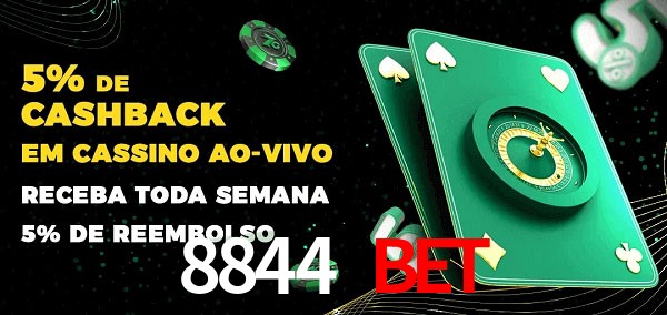Promoções do cassino ao Vivo 8844 Bet